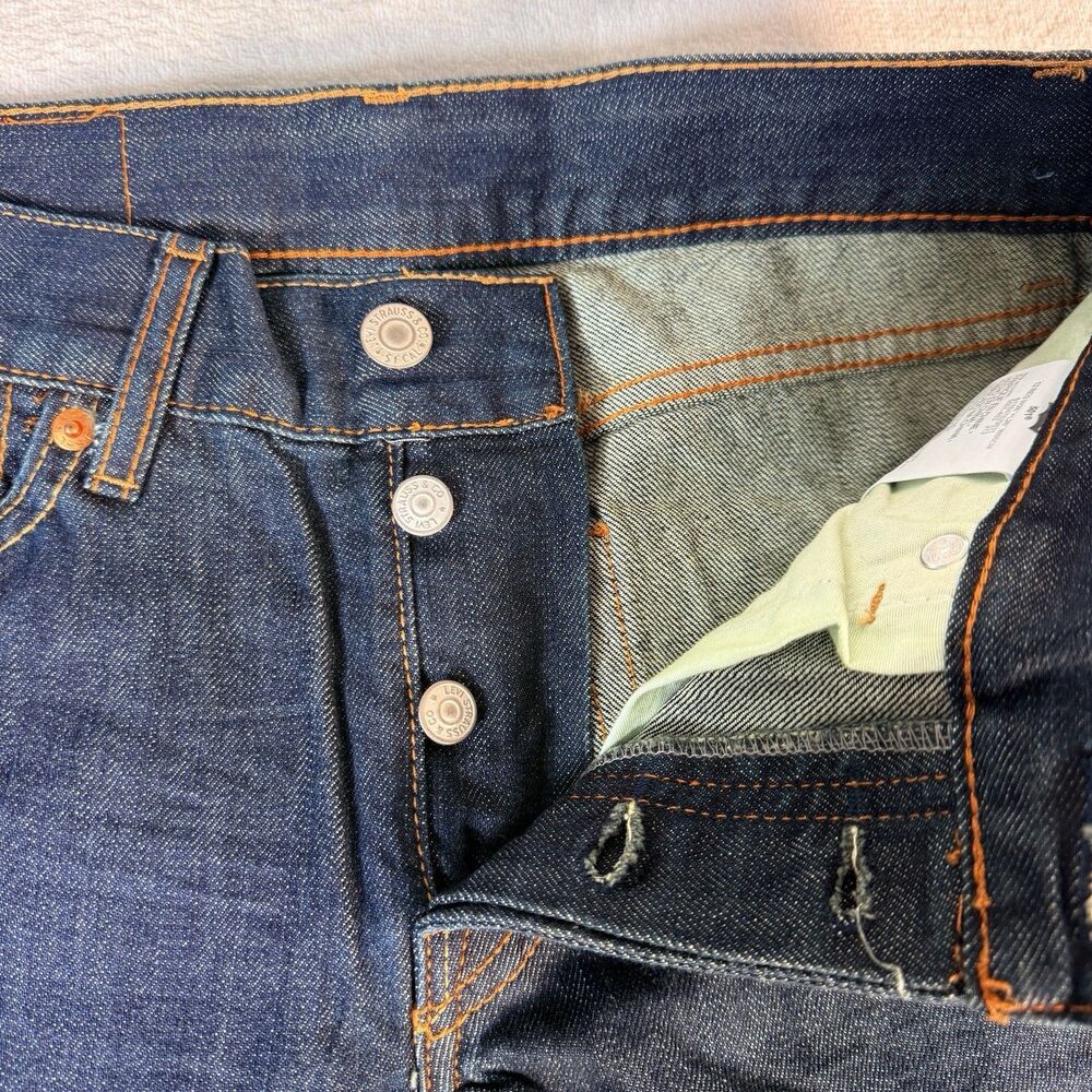 Levi’s 501 Boys Blue jeans 26x26 12reg Brand New - Picture 8 of 11
